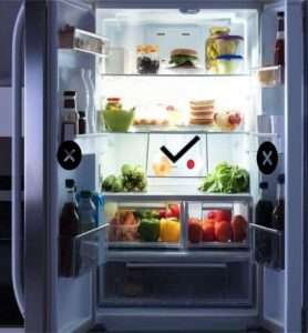 where to keep insulin in domestic fridge.