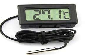 LCD Electronic Fish Tank Water Detector Thermometer